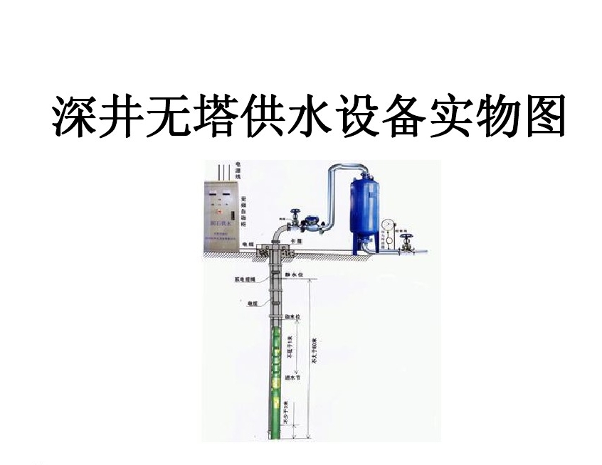 屏山县井泵无塔式供水设备